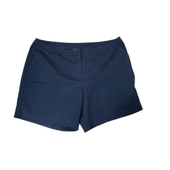 Lane Bryant Pants - Lane Bryant Flat Front Black Shorts, Women’s 24, Dressy Chino, 7.5" Inseam, EUC